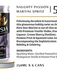 Naughty Passion Martini Spritz Flavour Description