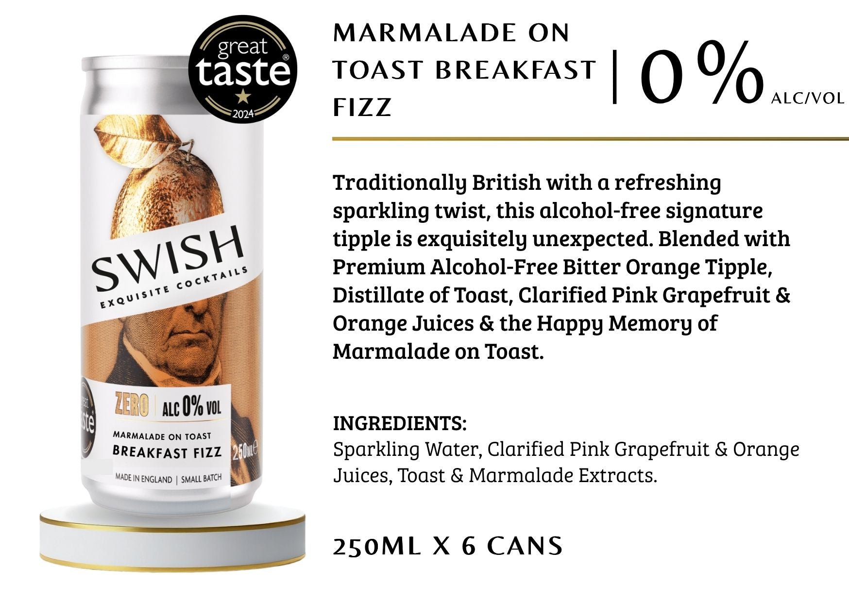 Marmalade On Toast Breakfast Fizz Flavour Description