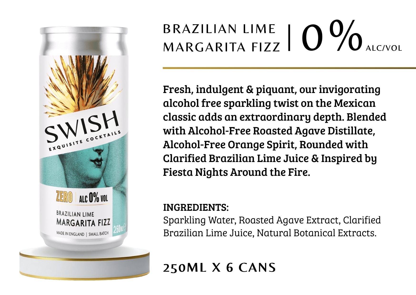 Brazilian Lime Margarita Fizz Flavour Description
