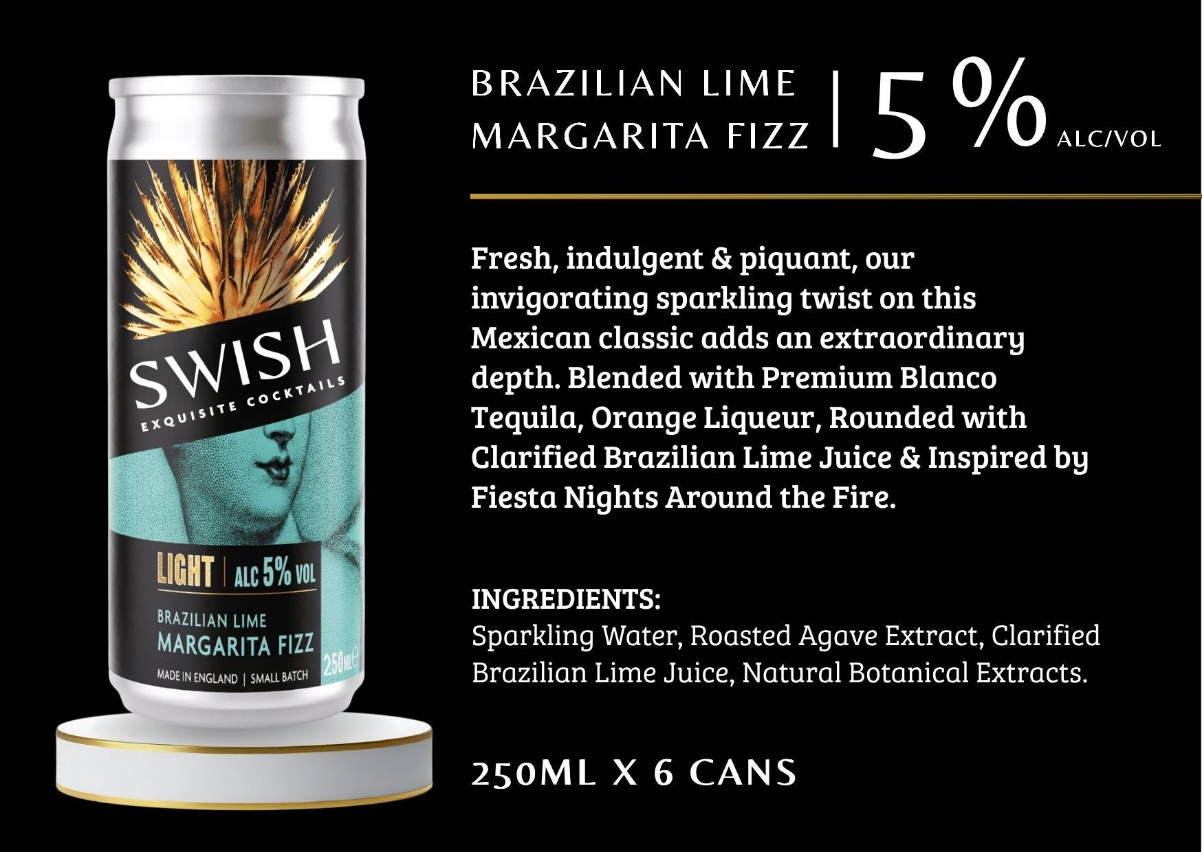 Brazilian Lime Margarita Fizz Flavour Description