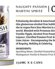 Naughty Passion Martini Flavour Description