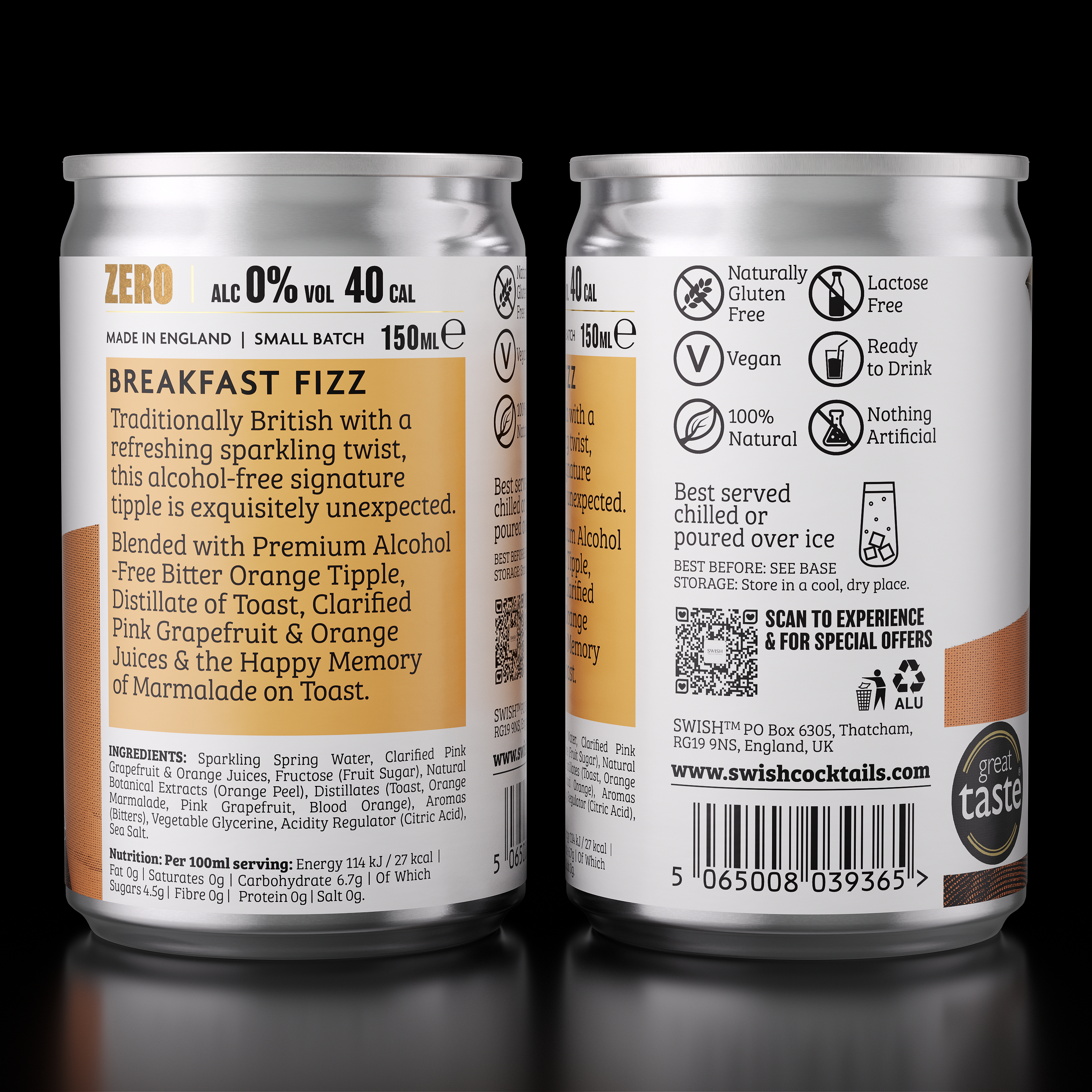 BREAKFAST FIZZ | 0% Alc Vol