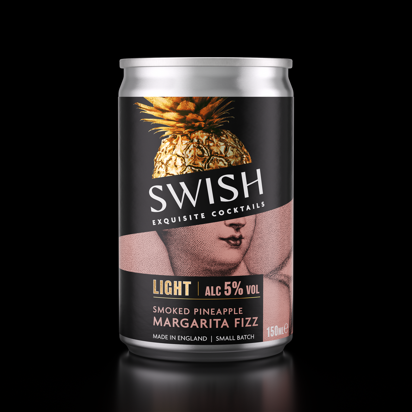 SMOKED PINEAPPLE MARGARITA FIZZ, 5% ABV, 150ML