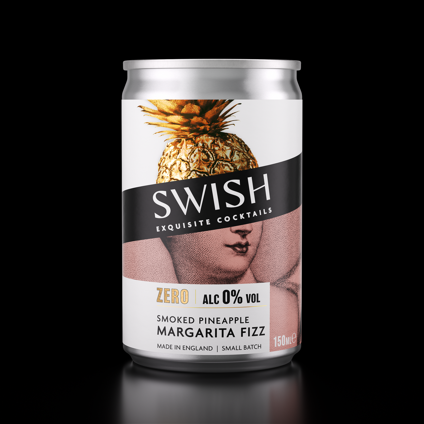 SMOKED PINEAPPLE MARGARITA FIZZ, 0.0% ABV, 150ML