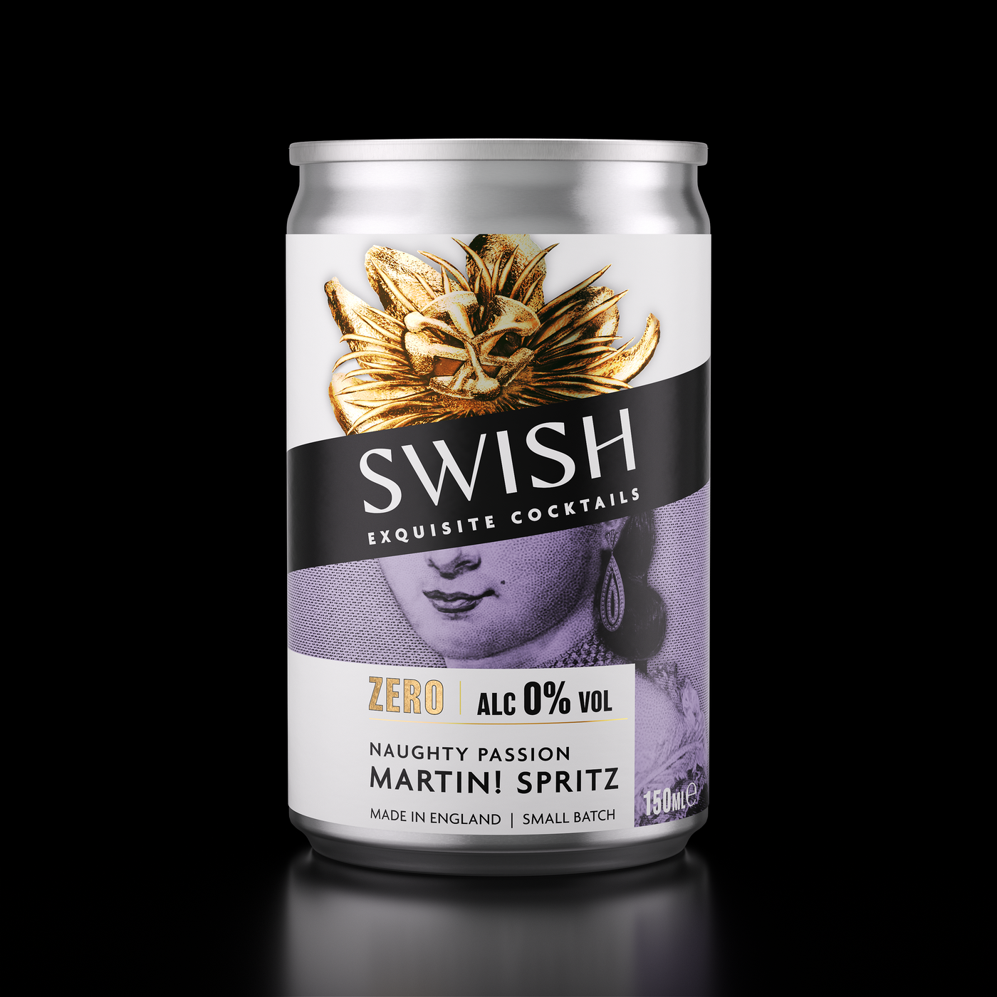 NAUGHTY PASSION MARTINI SPRITZ, 0.0% ABV, 150ML