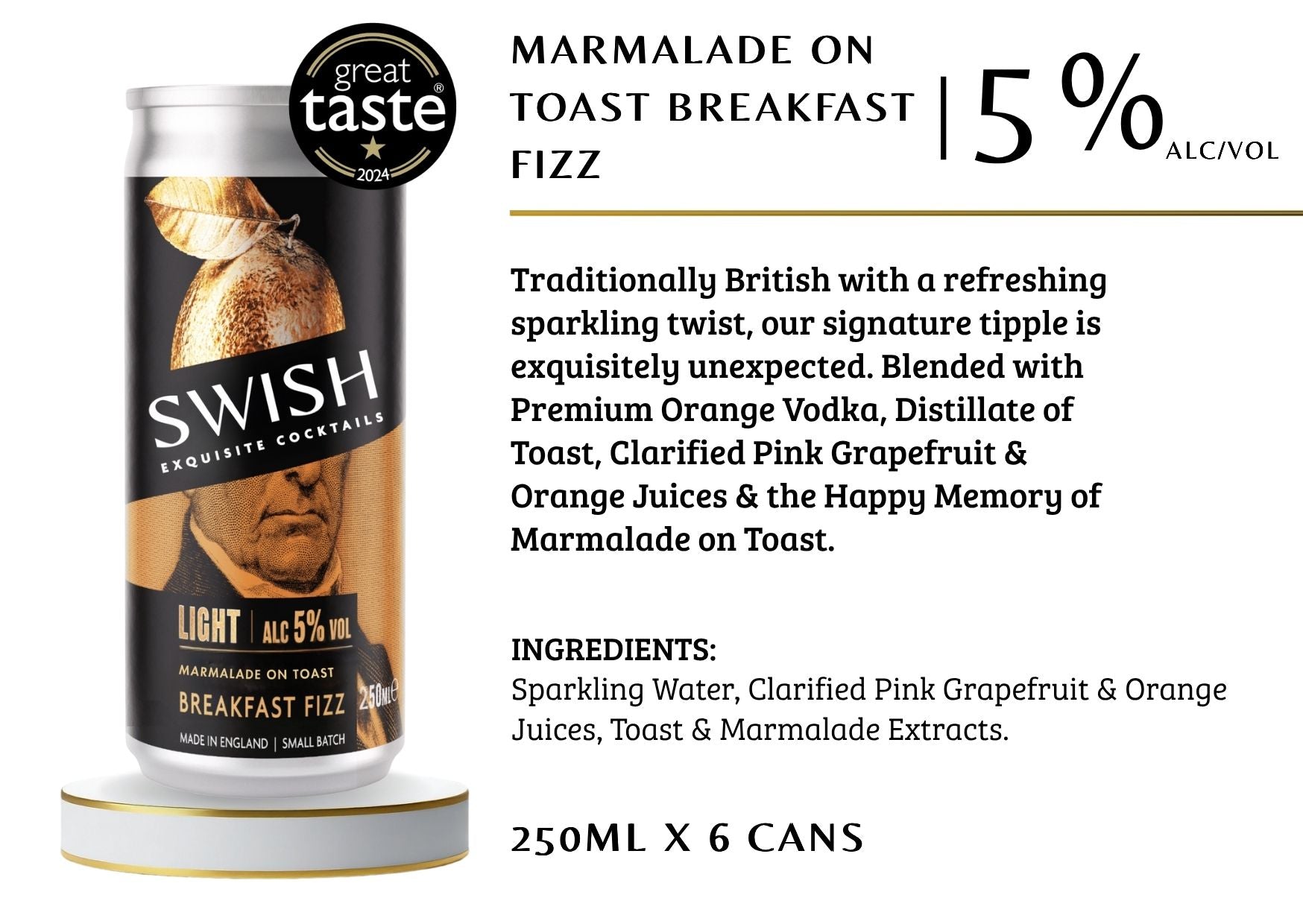Marmalade On Toast Breakfast Fizz Flavour Description