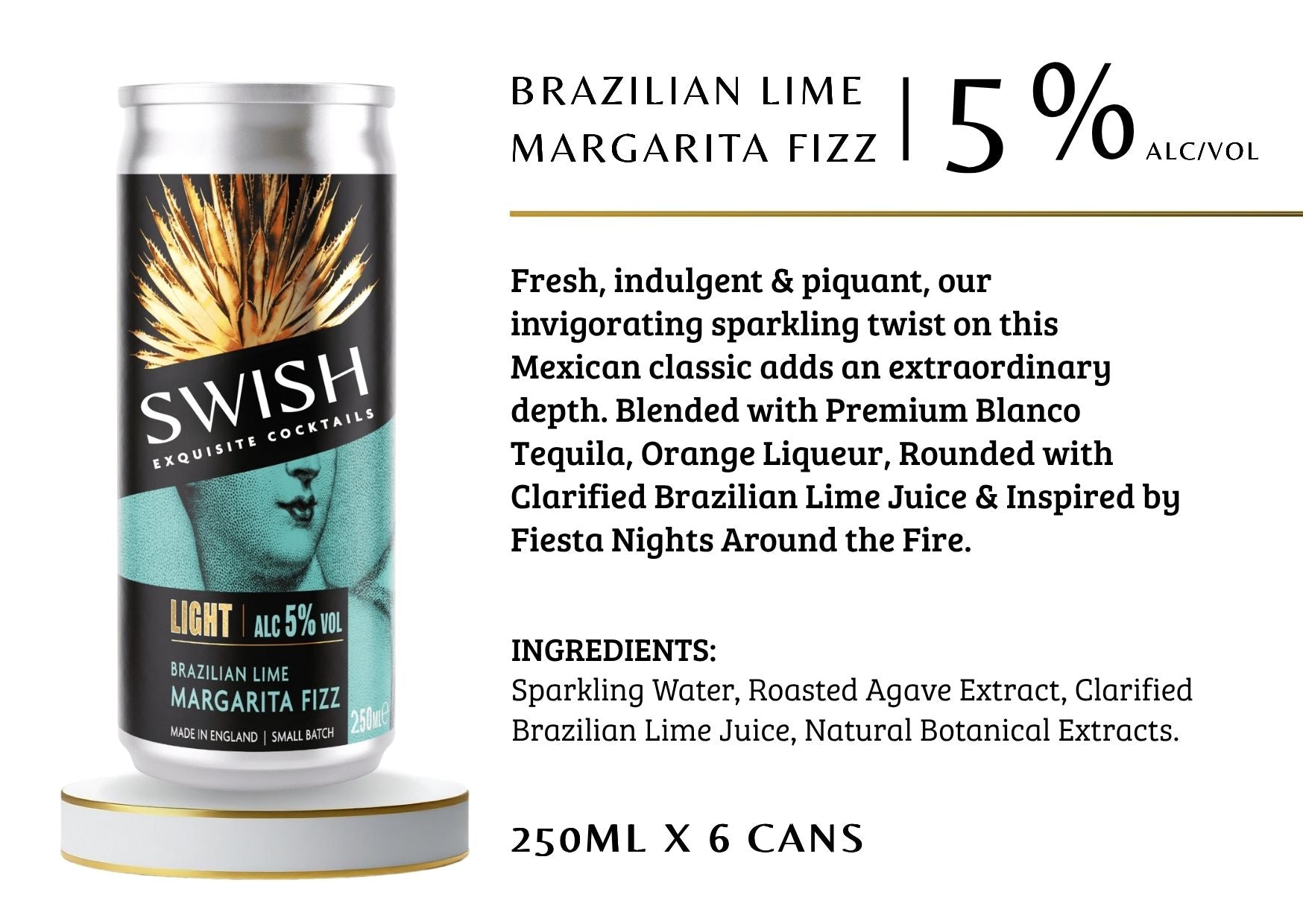 Brazilian Lime Margarita Fizz Flavour Description